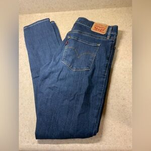 Levi's Dark Blue Shaping Skinny Jeans size 27